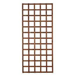 Celosía de madera para exterior Hortus color castaño 80 x 180 cm