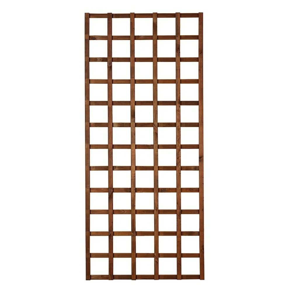Barbacoa de madera para exterior Hortus color castaño 90 x 180 cm