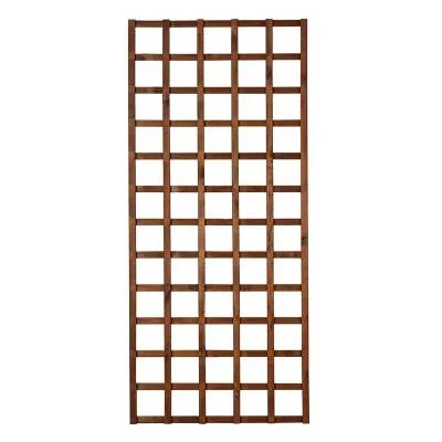 Barbacoa de madera para exterior Hortus color castaño 90 x 180 cm