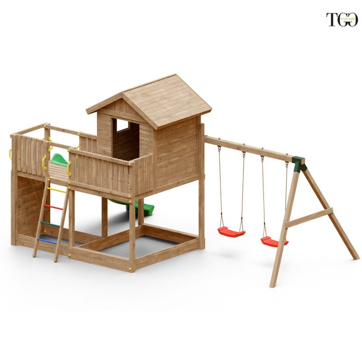 Casa deslizante de madera GALAXY L2S Fungoo Slide House