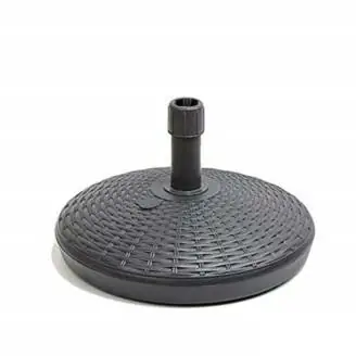 Sombrilla de exterior inclinable Amalfi 3x3 en aluminio con base