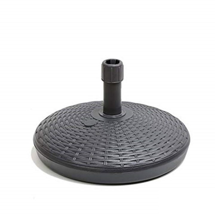 Sombrilla basculante de aluminio Amalfi 3x3 con base incluida