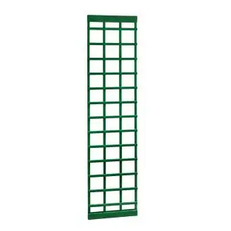 Parrilla de madera pintada en color Verde Ingles impregnada en autoclave Arca 41x180 cm