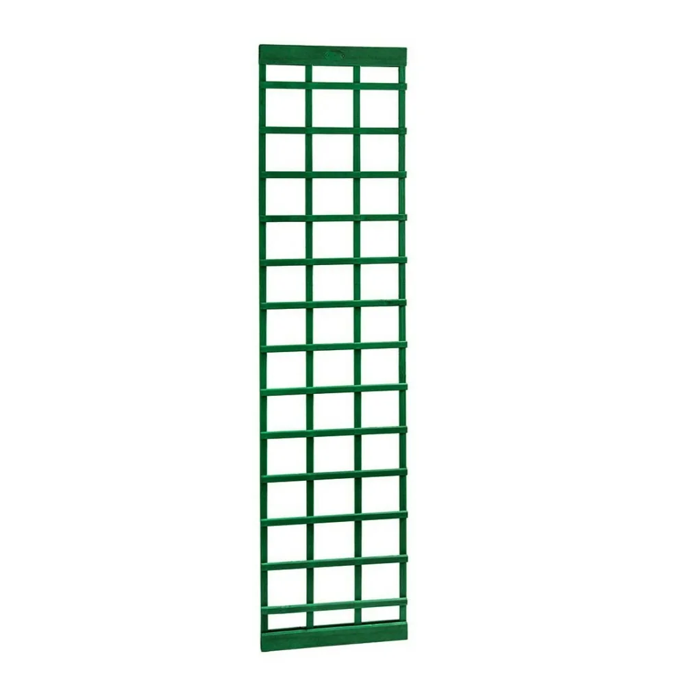Parrilla de madera pintada en color Verde Ingles impregnada en autoclave Arca 41x180 cm
