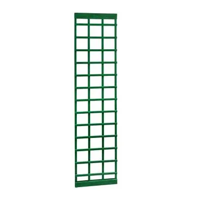 Parrilla de madera pintada en color Verde Ingles impregnada en autoclave Arca 41x180 cm