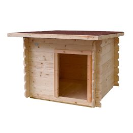 Caseta para perros de madera para exterior Lilly de 98 x 77 cm