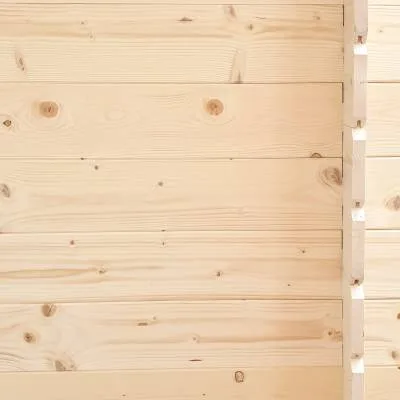 Caseta de madera 1,5x1,5 m Gato para herramientas con puerta ventana simple 146x146 cm