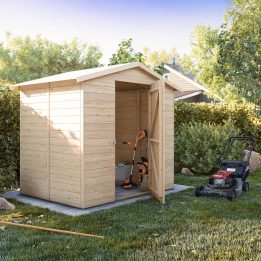Caseta de jardín de madera Lady Small 2 x 2 m personalizable, 19 mm