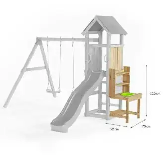 Cocina de madera Fungoo Highlight para jardín con cocina infantil