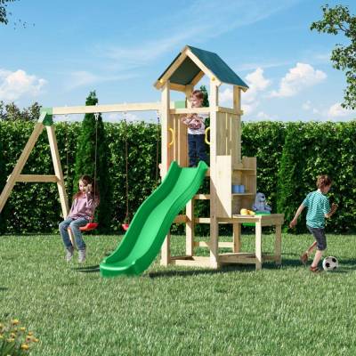 Cocina de madera Fungoo Highlight para jardín con cocina infantil