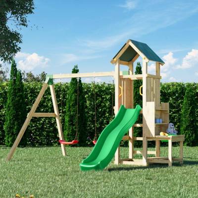 Cocina de madera Fungoo Highlight para jardín con cocina infantil