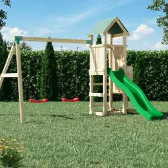 Cocina de madera Fungoo Highlight para jardín con cocina infantil