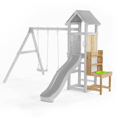 Cocina de madera Fungoo Highlight para jardín con cocina infantil