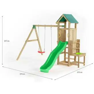 Cocina de madera Fungoo Highlight para jardín con cocina infantil