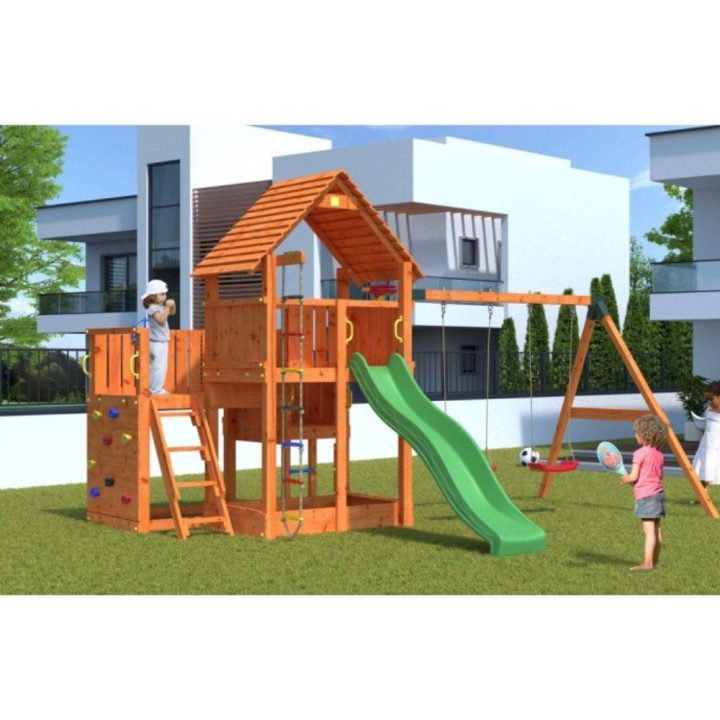 Juego de jardín para niños Fungoo BIG LEADER MOVE RED