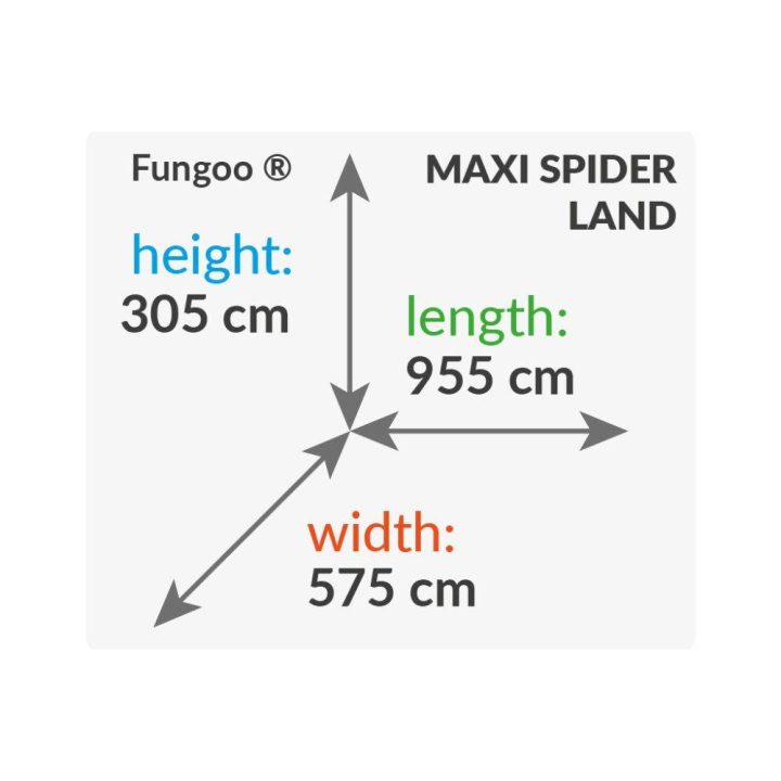 MAXI SET Fungoo SPIDER LAND multifuncional de madera