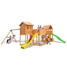 MAXI SET Fungoo PLAY BOX Mi FORTALEZA LATERAL Toybox Rainbow Move