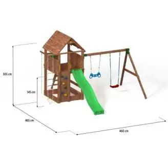 Parque infantil al aire libre Fungoo FORTRESS Move