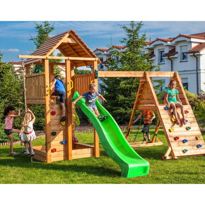 Parque infantil de madera Fungoo FORTRESS Spider