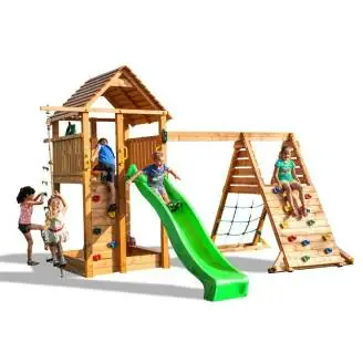 Parque infantil de madera Fungoo FORTRESS Spider