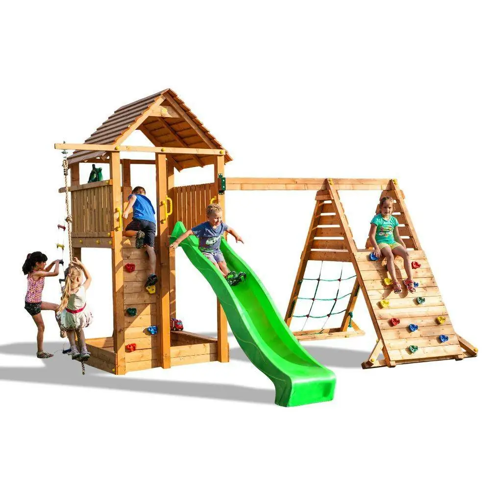 Parque infantil de madera Fungoo FORTRESS Spider