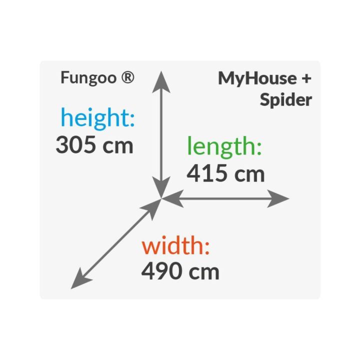 Columpio para patio trasero My SIDE Spider de Fungoo