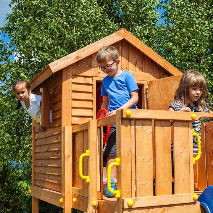 Fungoo My HOUSE Spider Playground Color Madera