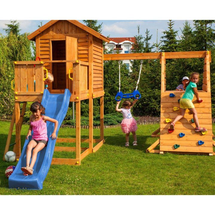Fungoo My HOUSE Spider Playground Color Madera