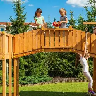 Maxi juego de madera Fungoo SMILE FARM parque infantil para jardín