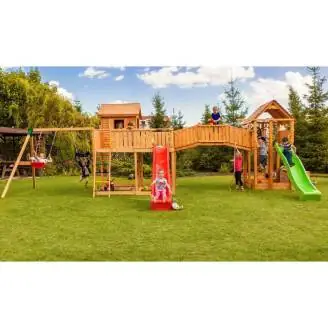 Maxi juego de madera Fungoo SMILE FARM parque infantil para jardín