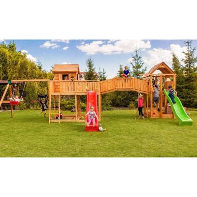 Maxi juego de madera Fungoo SMILE FARM parque infantil para jardín
