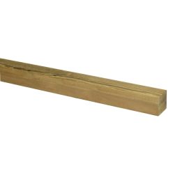 Poste de 7x7x150 cm en madera impregnada en autoclave
