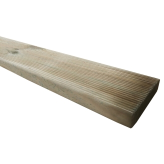 Suelo de madera exterior 2x9,5x240 cm tratado en autoclave