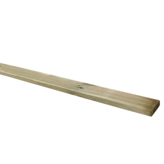 Suelo de madera exterior 2,7x12x240 cm tratado en autoclave