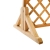 Base universal de madera para soporte de celosías de jardín