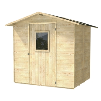 Casas de Madera - Casa de Madera 2x2 Caja Cobertizo de Madera para...