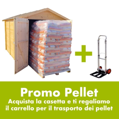 Casas de Madera - Casa de Madera Para Palets y Palets Fidan con...