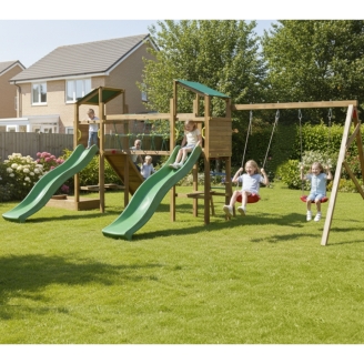Parque infantil de madera esterilizada en autoclave Playland SunFest TGG Play
