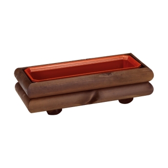 Jardineras de Madera - Jardinera de Madera para Exterior Fairy Hierro Fundido Color...