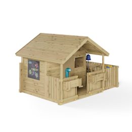 Casita infantil de madera Fungoo Sunny Bandcorner – Juego de jardín