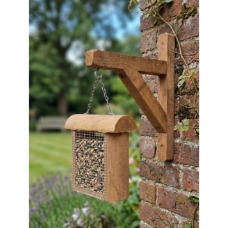 Comedero para Pájaros Sparrow de Madera de Conífera 7 x 19 x 19 cm