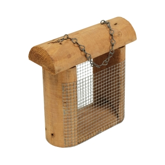 Comedero para Pájaros Sparrow de Madera de Conífera 7 x 19 x 19 cm
