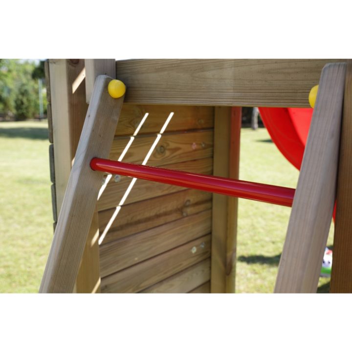 Juegos de jardín - Tobogán y columpio de madera Fungoo Funny 3-Gior