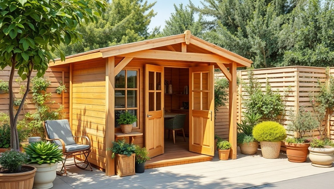 Caseta de madera: paneles, block house o machihembrado