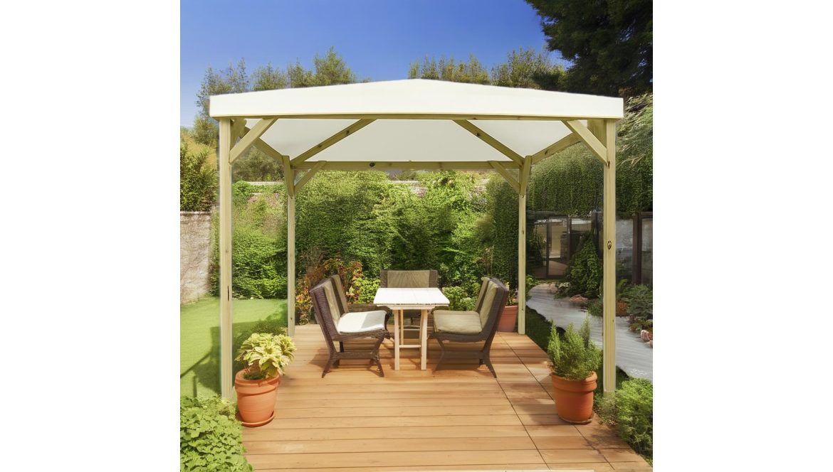 Proteger pérgola y cenador de madera en otoño